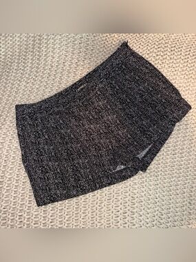 Express - Black Speckled Trouser Shorts